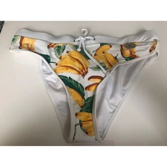 Forever 21 Women’s banana print bikini bottoms - Picture 1 of 6